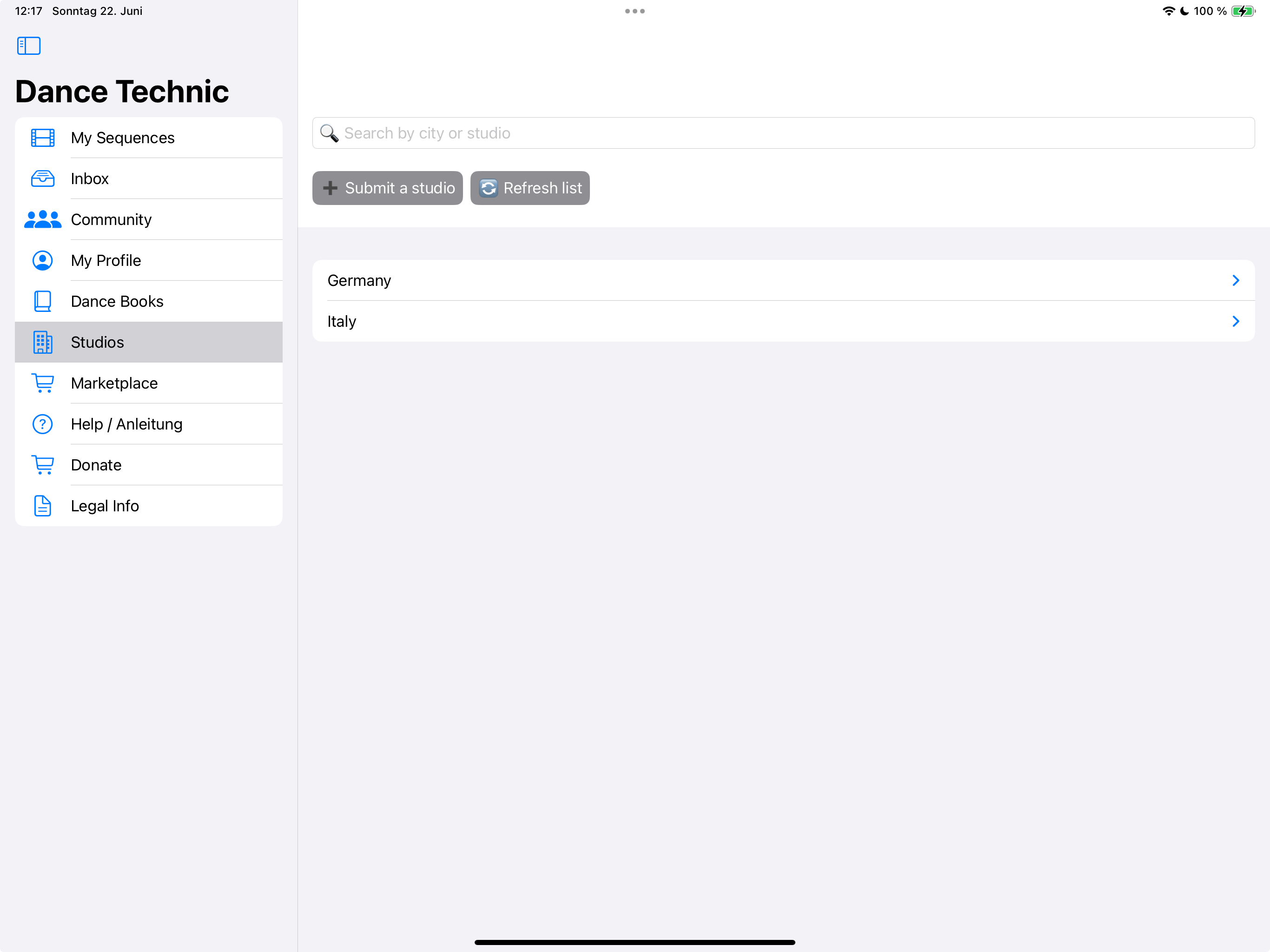 Dance Books Screenshot